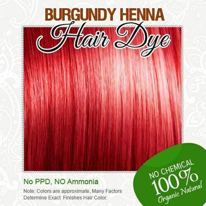 Herbal Henna Hair Color –100% Organic Natural Chemical Ammonia Free Hair Care