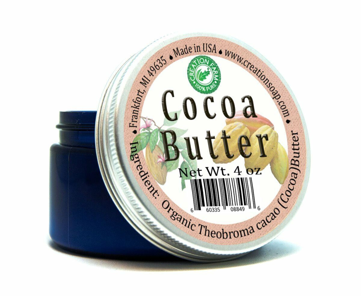 Cocoa Butter Natural Aroma- Facial Moisturizing Skin Softening Cocoa Butter - 4