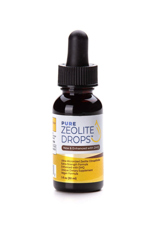 Liquified Zeolite Liquid EXTRA STRENGTH Drops 100% PURE Full Body Detox +