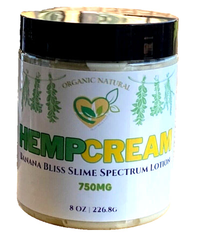 Hemp Pain Cream Natural Relief Organic Balm Skincare Lotion Ointment for Aches