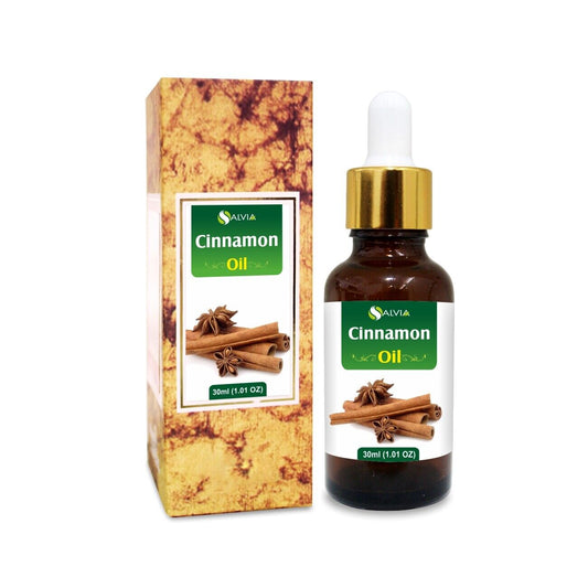 Salvia Cinnamon (Cinnamomum Verum) 100% Pure & Natural Essential Oil -30Ml