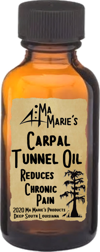 Ma Marie'S Carpal Tunnel Oil Natural Remedy Relieve Pain 1 Oz.