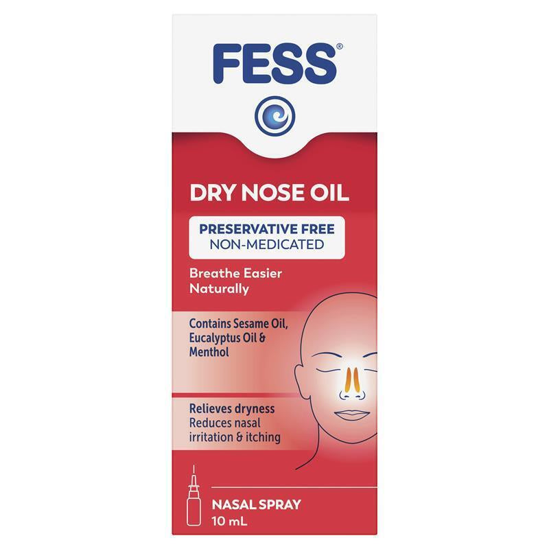 Fess Dry Nose Oil Nasal Spray 10Ml