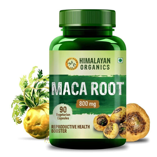 90 Vegetarian Capsules Maca Root Extract 800Mg Good for Men and Women