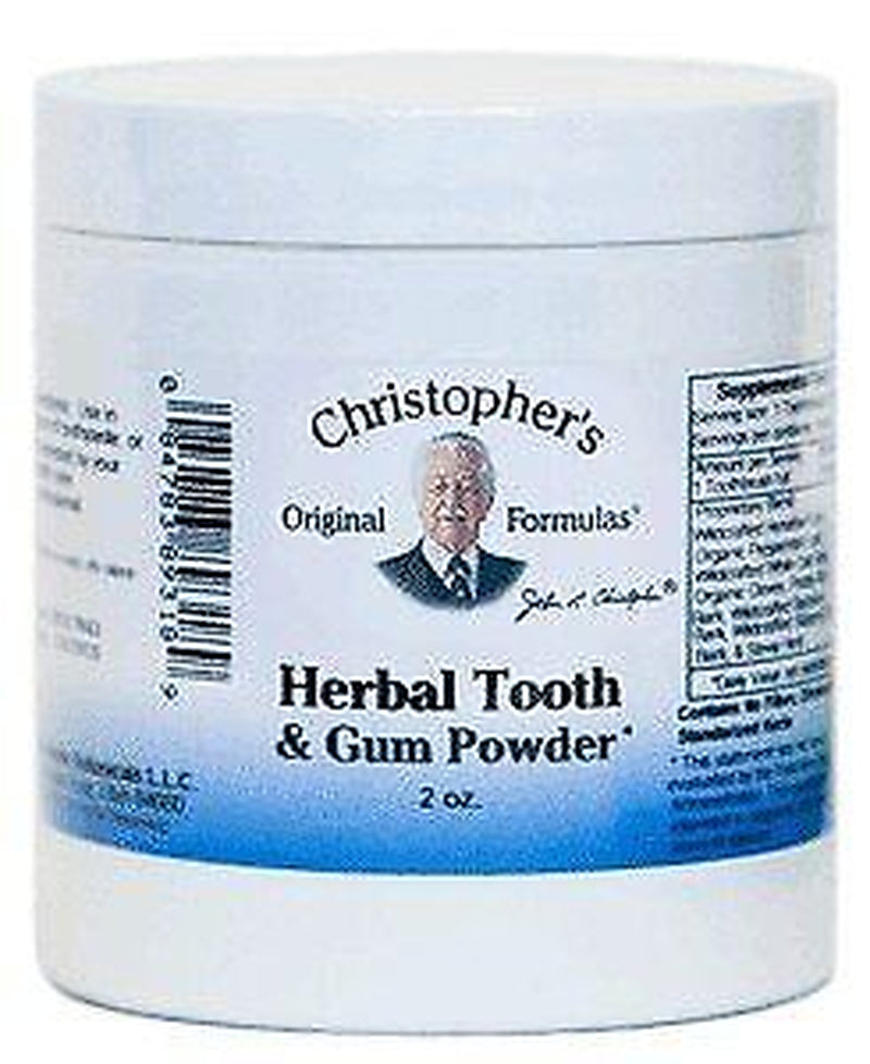 Christopher'S Original Formulas Herbal Tooth & Gum 2 Oz Powder