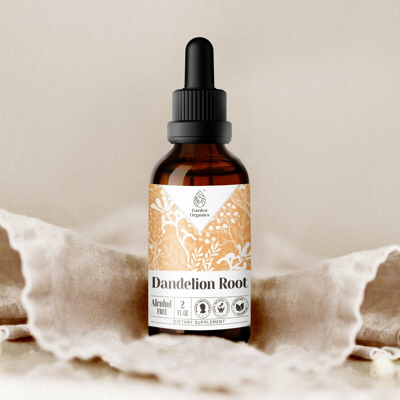 Organics Dandelion Root Tincture Alcohol-Free