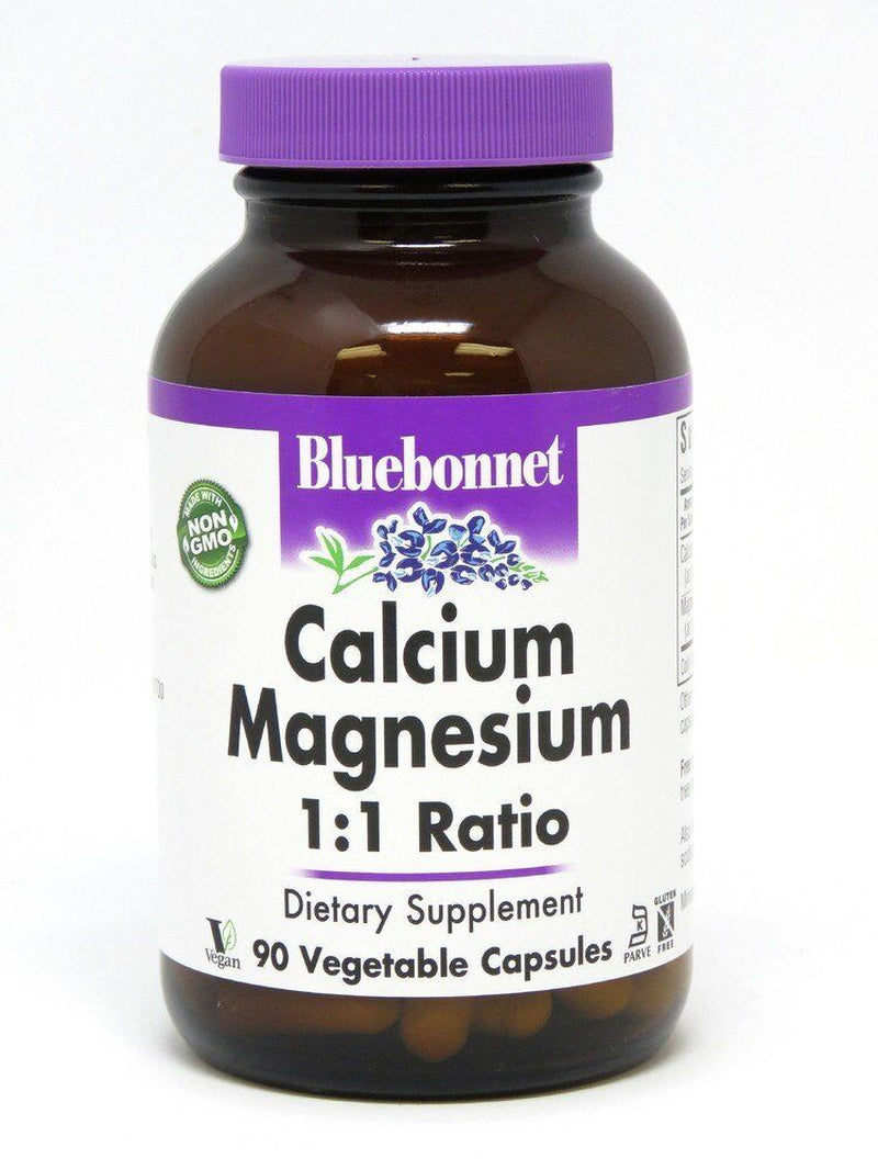 Bluebonnet Calcium Magnesium 1:1 Ratio 90 Capsule