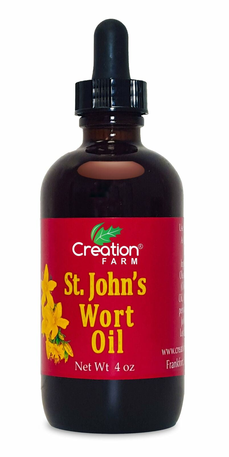 St. Johns Wort Oil - Premium Fresh St. Johns Wort Flower Infusion from Creation