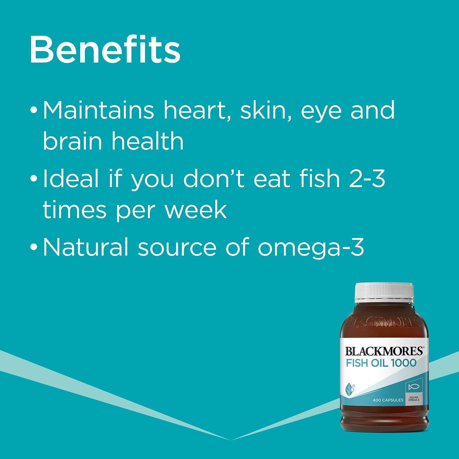 Blackmores Odourless Fish Oil 1000Mg 400 Capsules