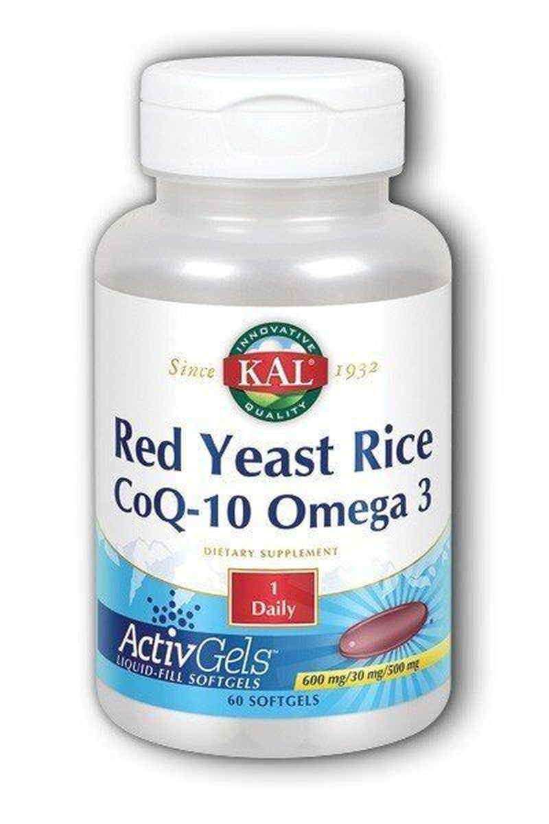 Kal Red Yeast Rice Coq10 & Omega 3 60 Softgel