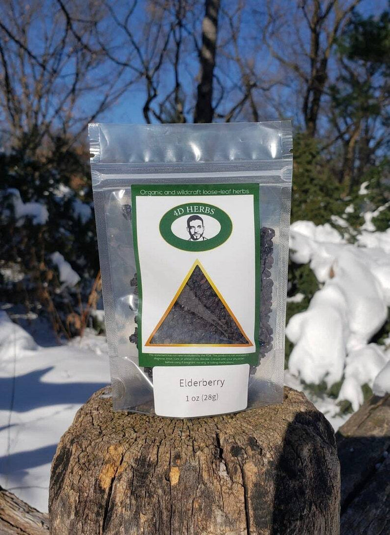 Organic Elderberry Dried Natural Sambucus Nigra Tea Immune Support Medicine