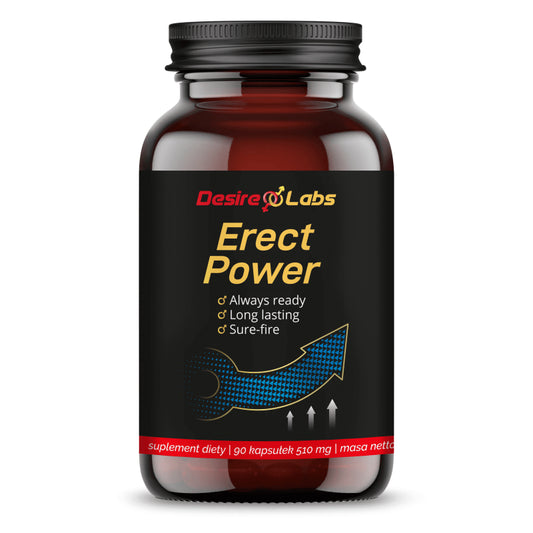 DESIRE LABS Erect Power (Libido Support) 90 Capsules FREE SHIPPING