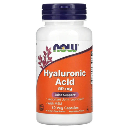 Hyaluronic Acid with MSM Vegetarian Capsules Joint Support