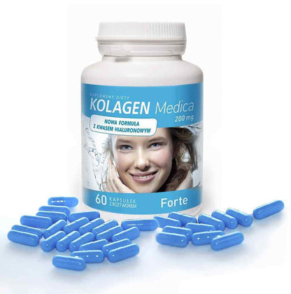 MEDICA Collagen 200Mg (+ Hyaluronic Acid) 60 Caps