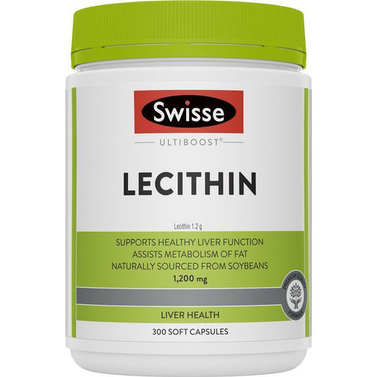 Swisse Ultiboost Lecithin 1200Mg 300 Capsules