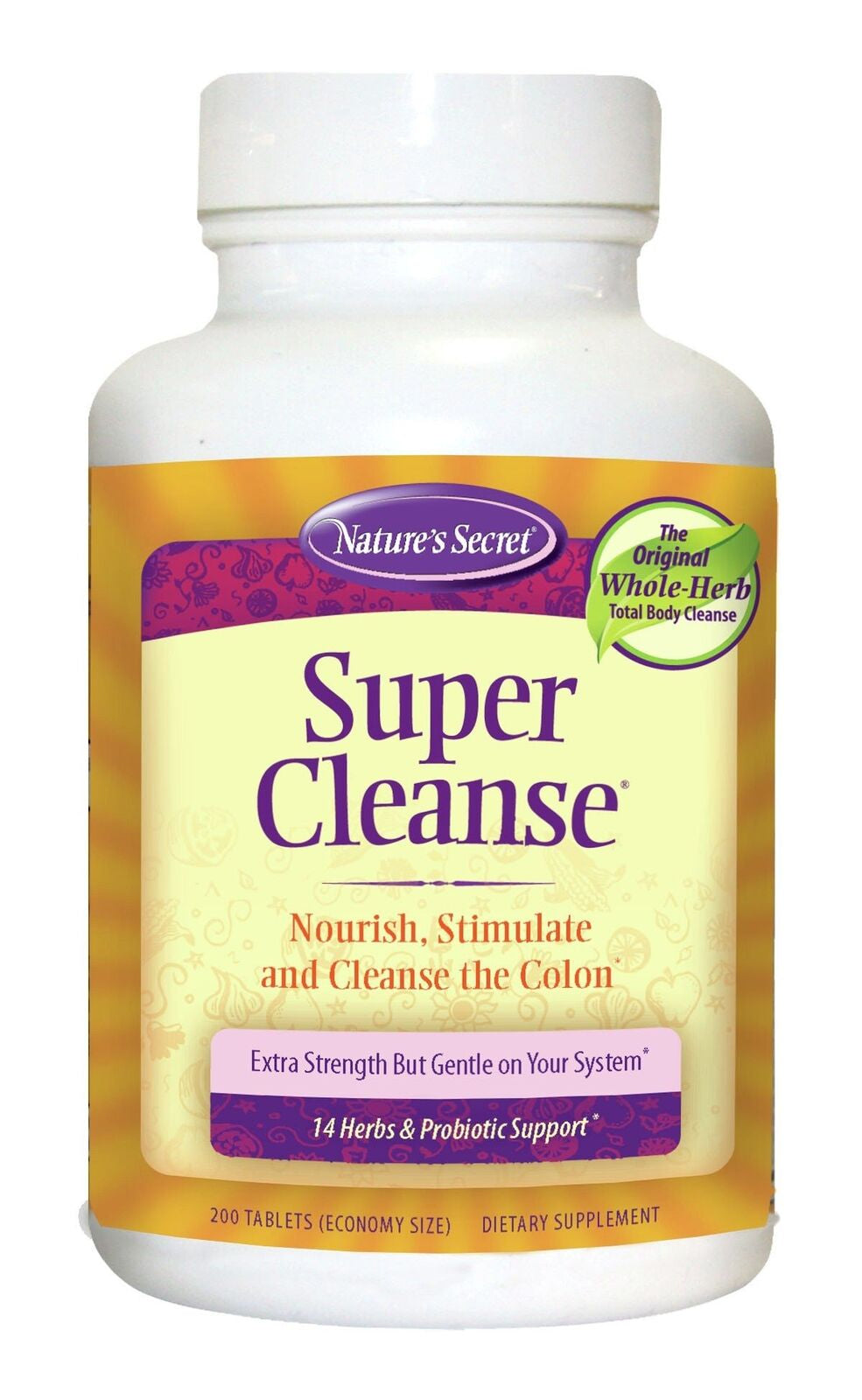 Nature'S Secret Super Cleanse - Colon 200 Tablet