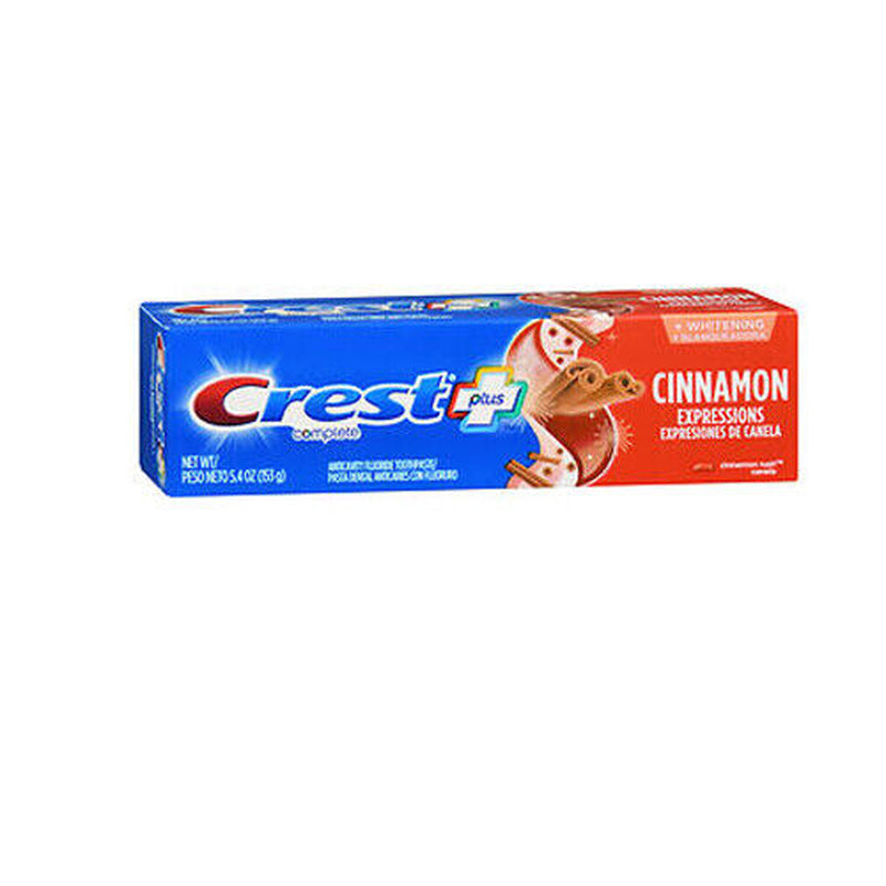 Crest plus Complete Cinnamon Expressions Toothpaste 5.4 Oz by Crest