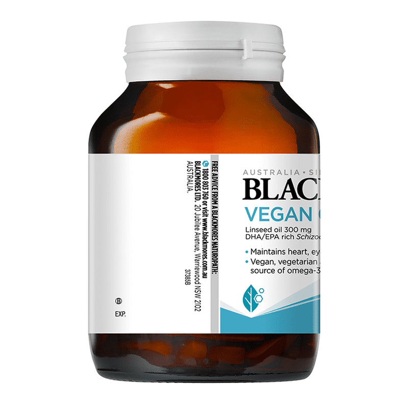 Blackmores Vegan Omega 3 120 Capsules