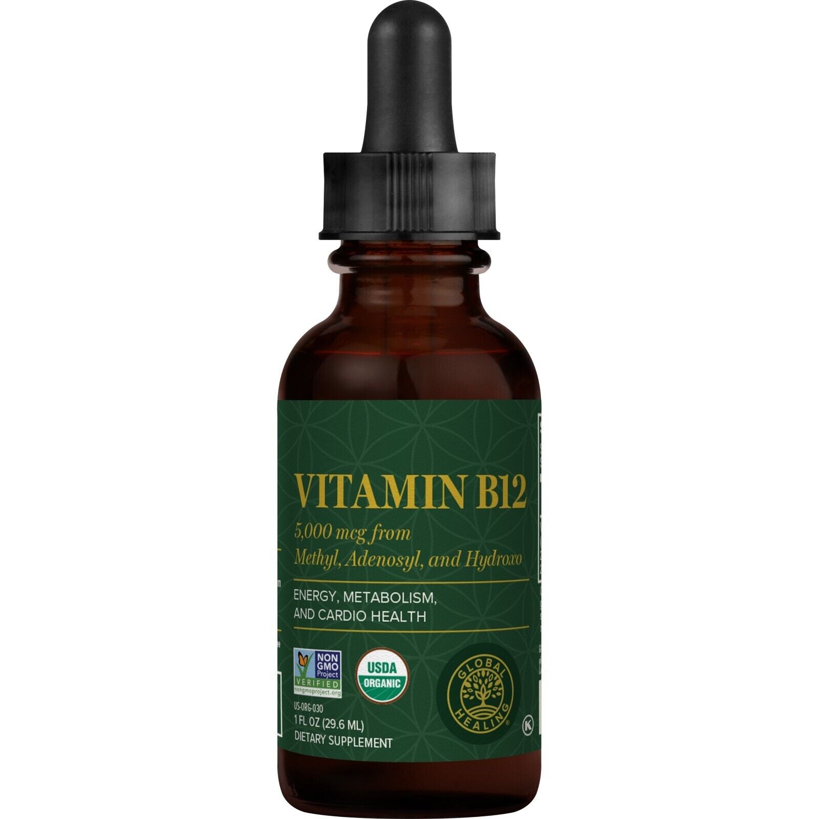 B12 Methyl 5000 Mcg, Organic Liquid Vitamin B12