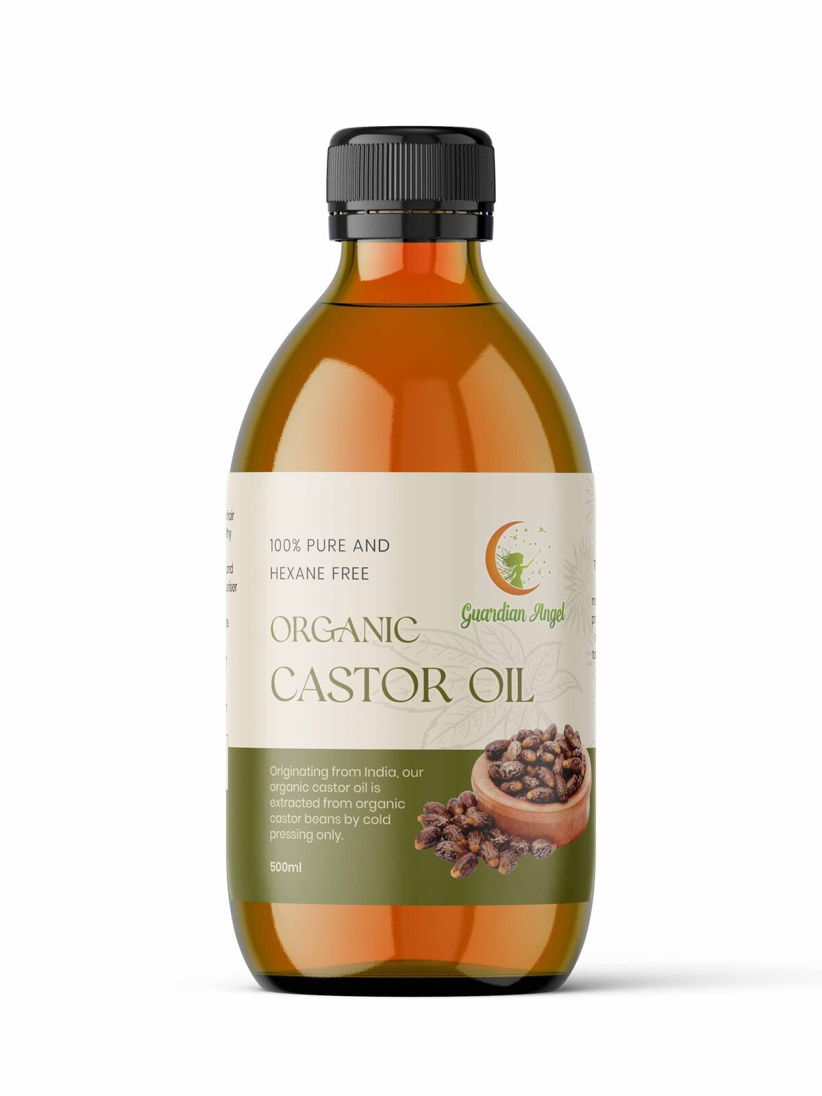 Organic Castor Oil 4 Piece Pack with Body, Neck & Chest-Breast Wraps