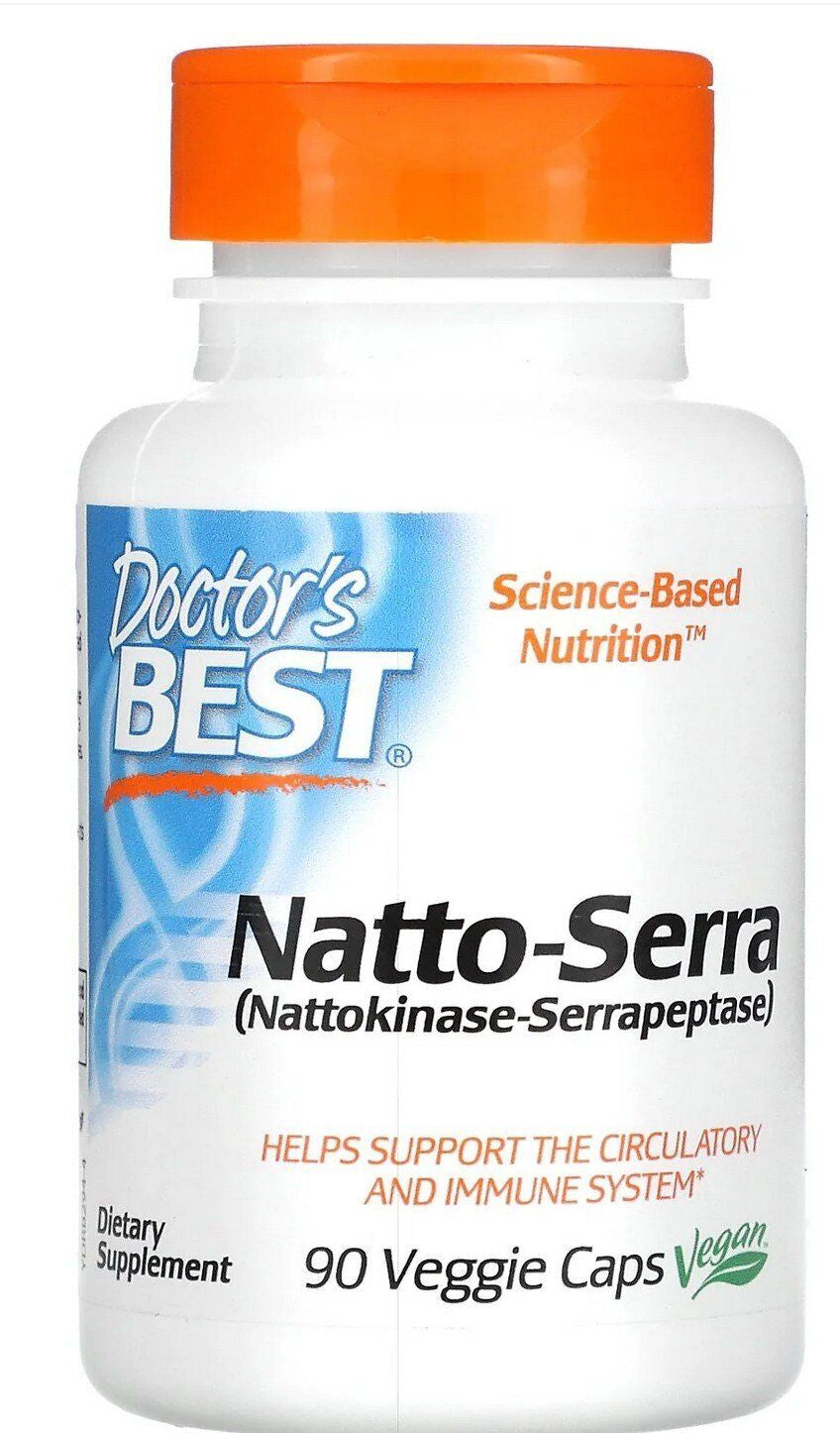 Doctors Best Natto-Serra 90 Vegcap