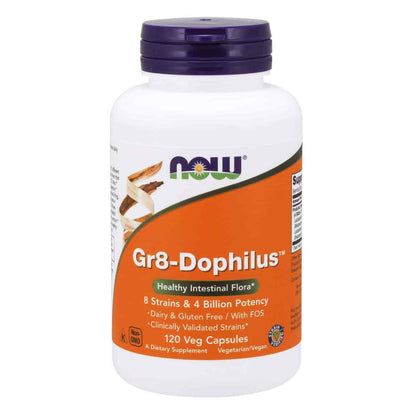 GR-8 Dophilus (Probiotic) 120 Veg Capsules