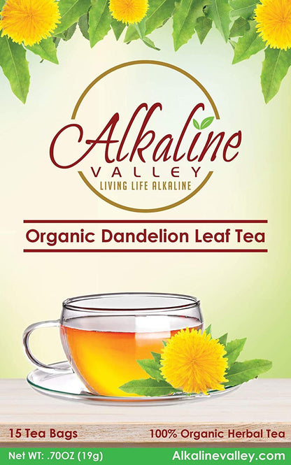 Dandelion Leaf Tea or Diente De Leon - 100% Organic - 90 Unbleached Tea Bags