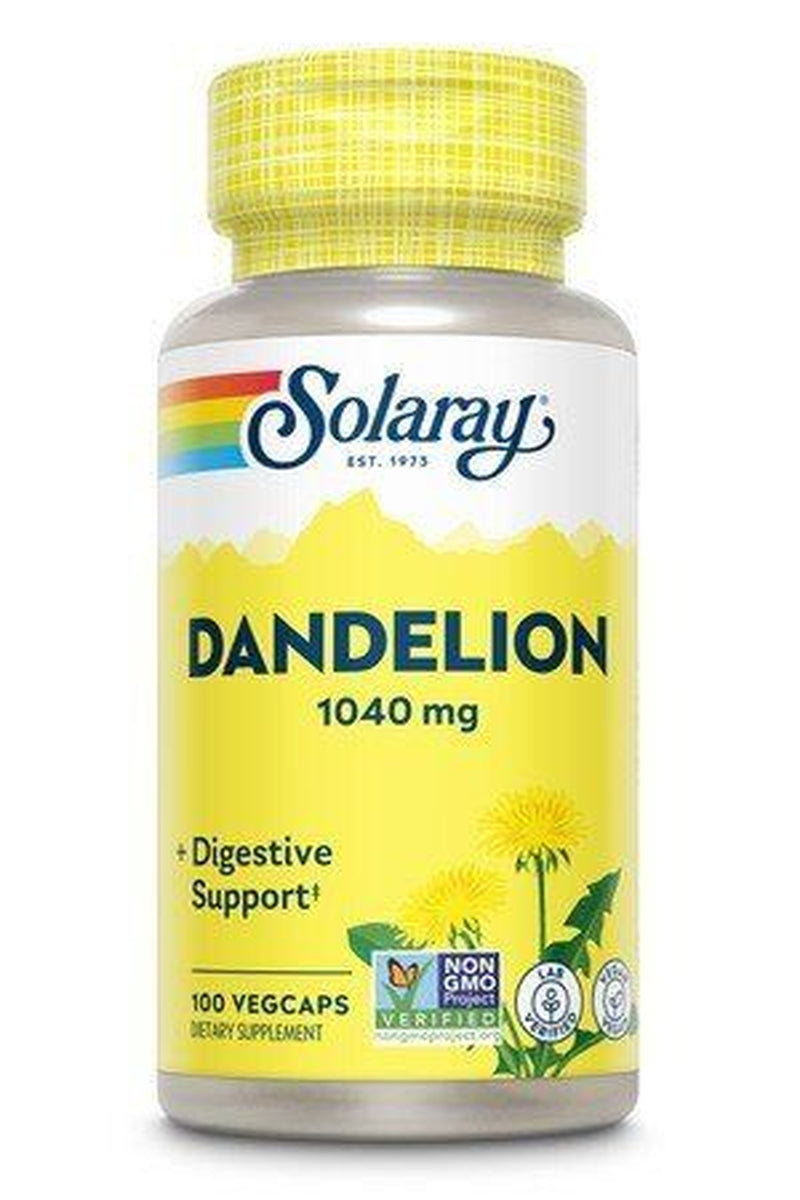 Dandelion Organic Excipent Free Vegetarian 100 Vegcap