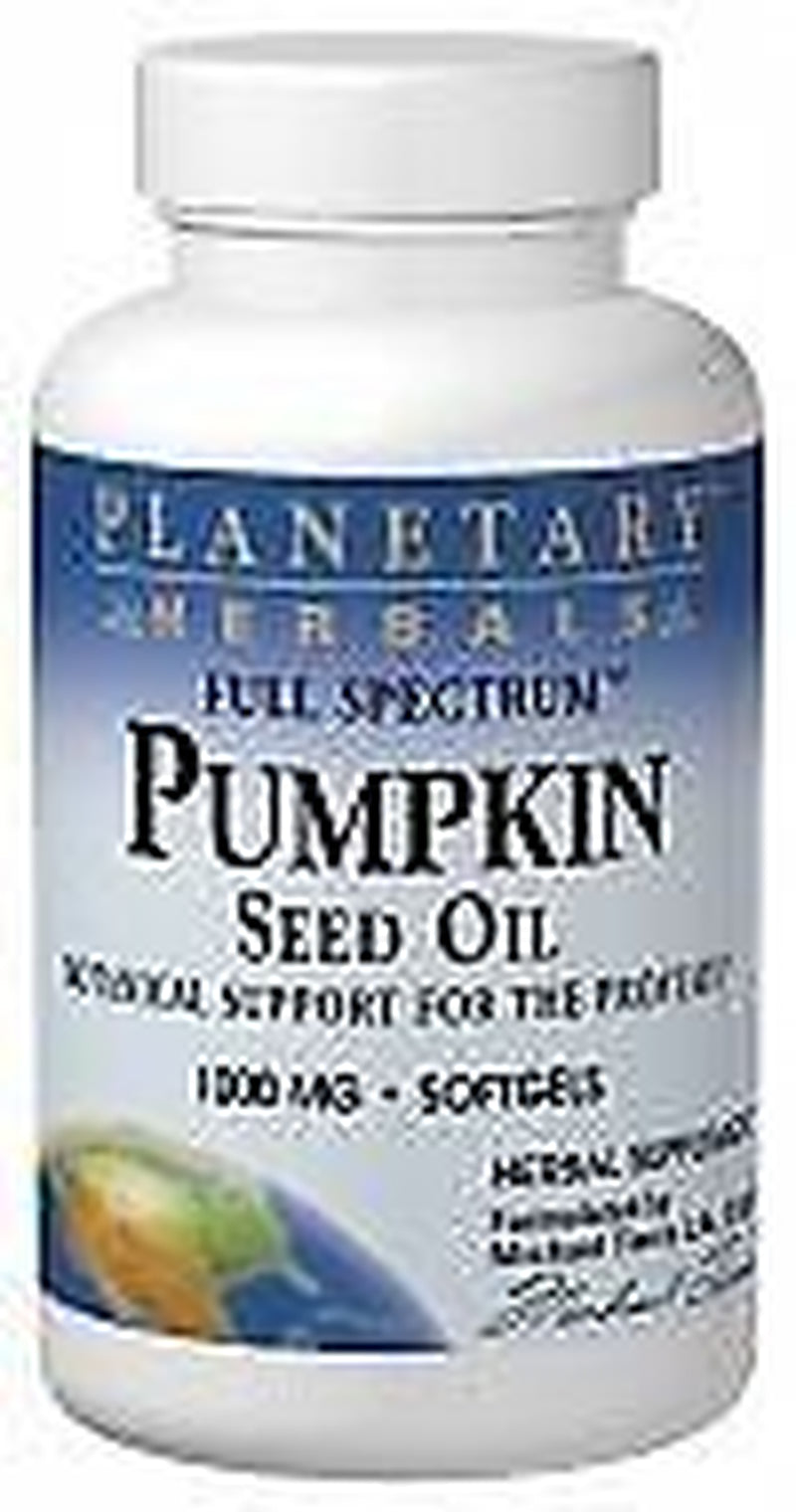 Planetary Herbals Full Spectrum Pumpkin Seed Oil 45 Softgel