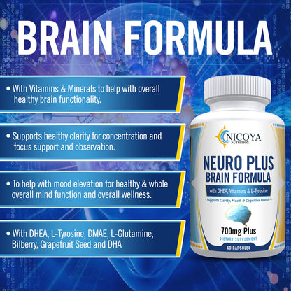 Narueal Neuro Plus Brain, Memory & Focus 