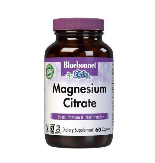 Bluebonnet Magnesium Citrate 60 Caplet