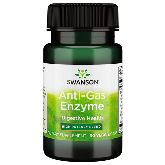 Swanson Anti-Gas Enzyme 90 Veggie Capsules