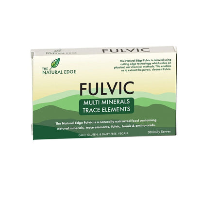 NEW the Natural Edge Fulvic 300Ml / 30 Capsules All Range