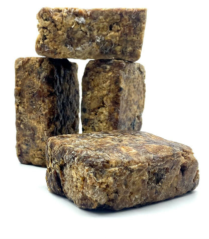 New!! RAW AFRICAN BLACK SOAP Natural GHANA Handmade Premium Quality CHOOSE SIZE