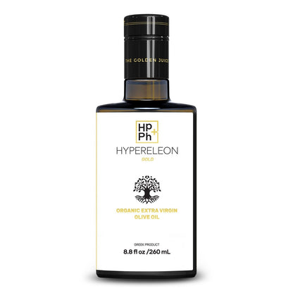 HYPERELEON Gold Premium Olive Oil | Rich in Polyphenols | 45 Awards | 260Ml