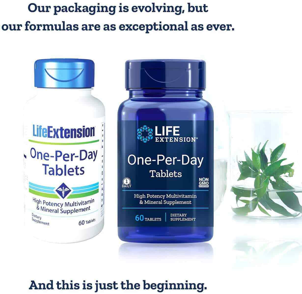 LIFE EXTENSION One-Per-Day Tablets (Multivitamin) 60 Tablets