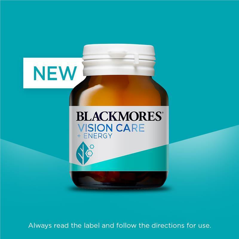 Blackmores Vision Care + Energy 60 Capsules