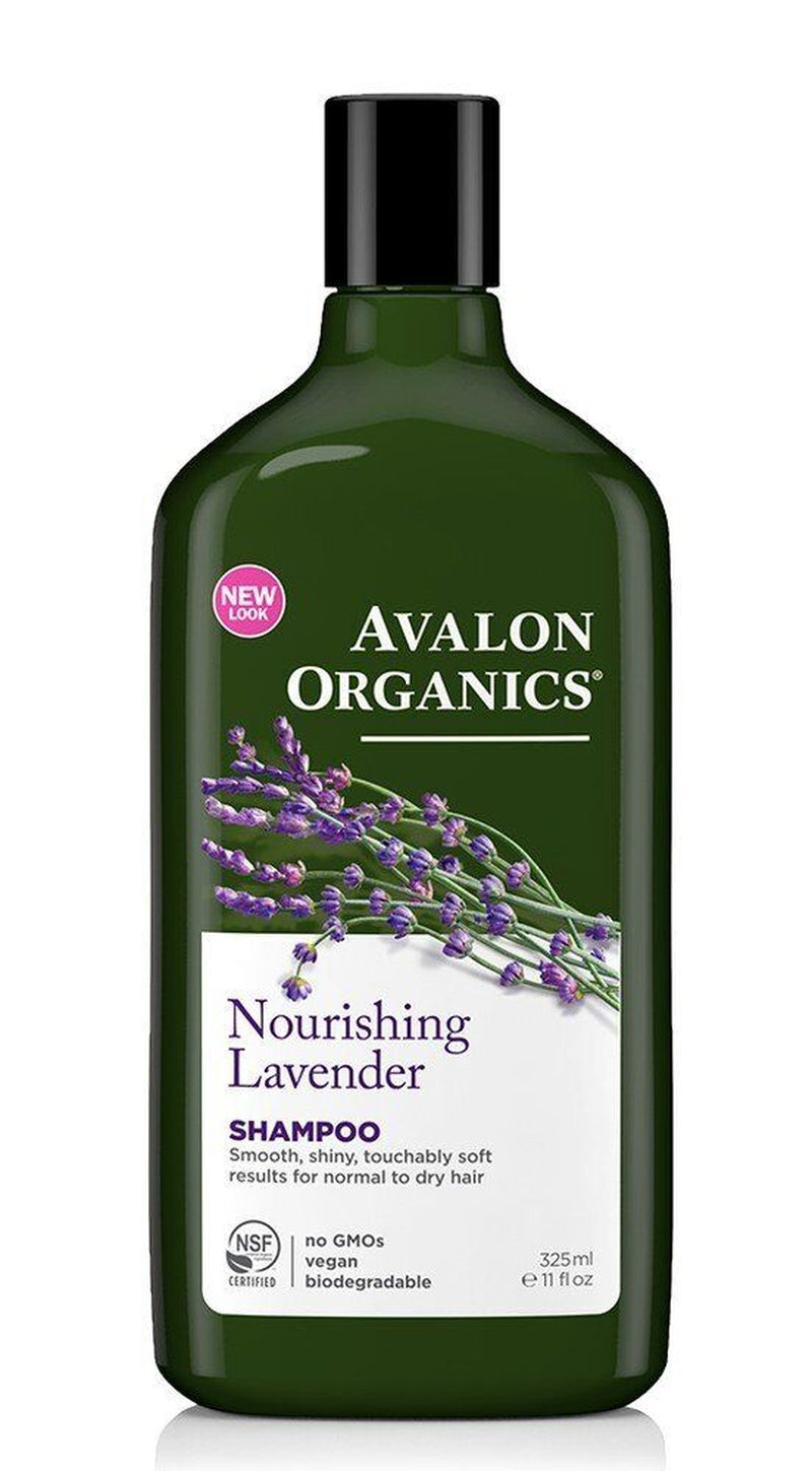 Avalon Organics Nourishing Lavender Shampoo 11 Oz Liquid