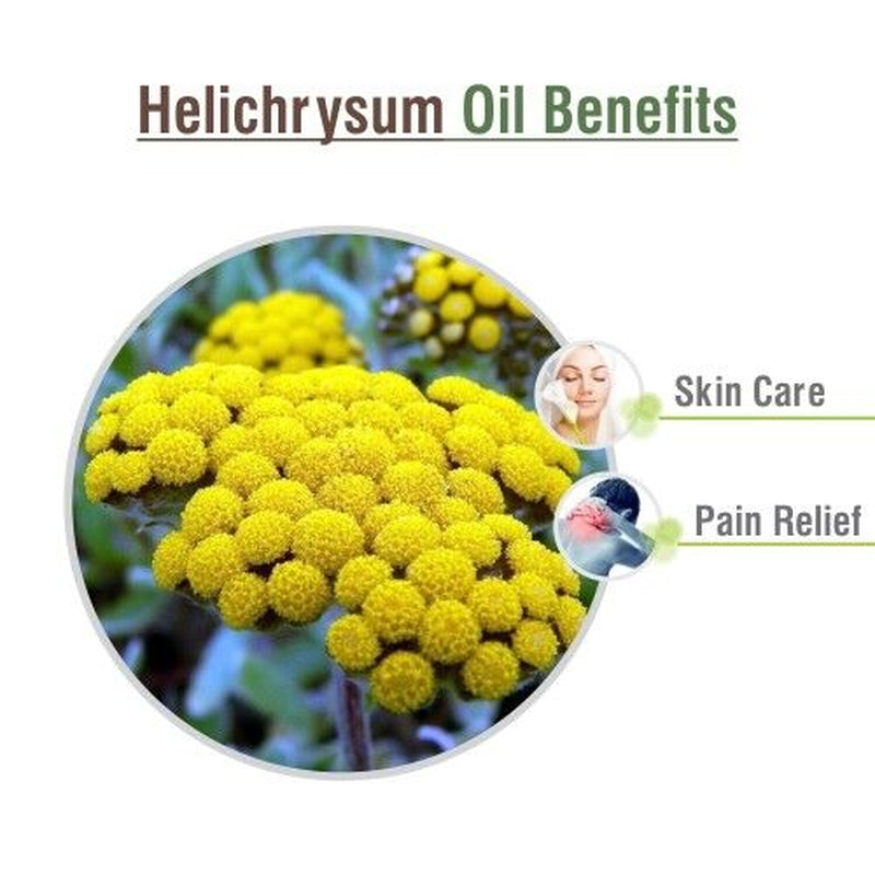 Salvia Helichrysum (Helichrysum) 100% Pure & Natural Essential Oil - 30Ml