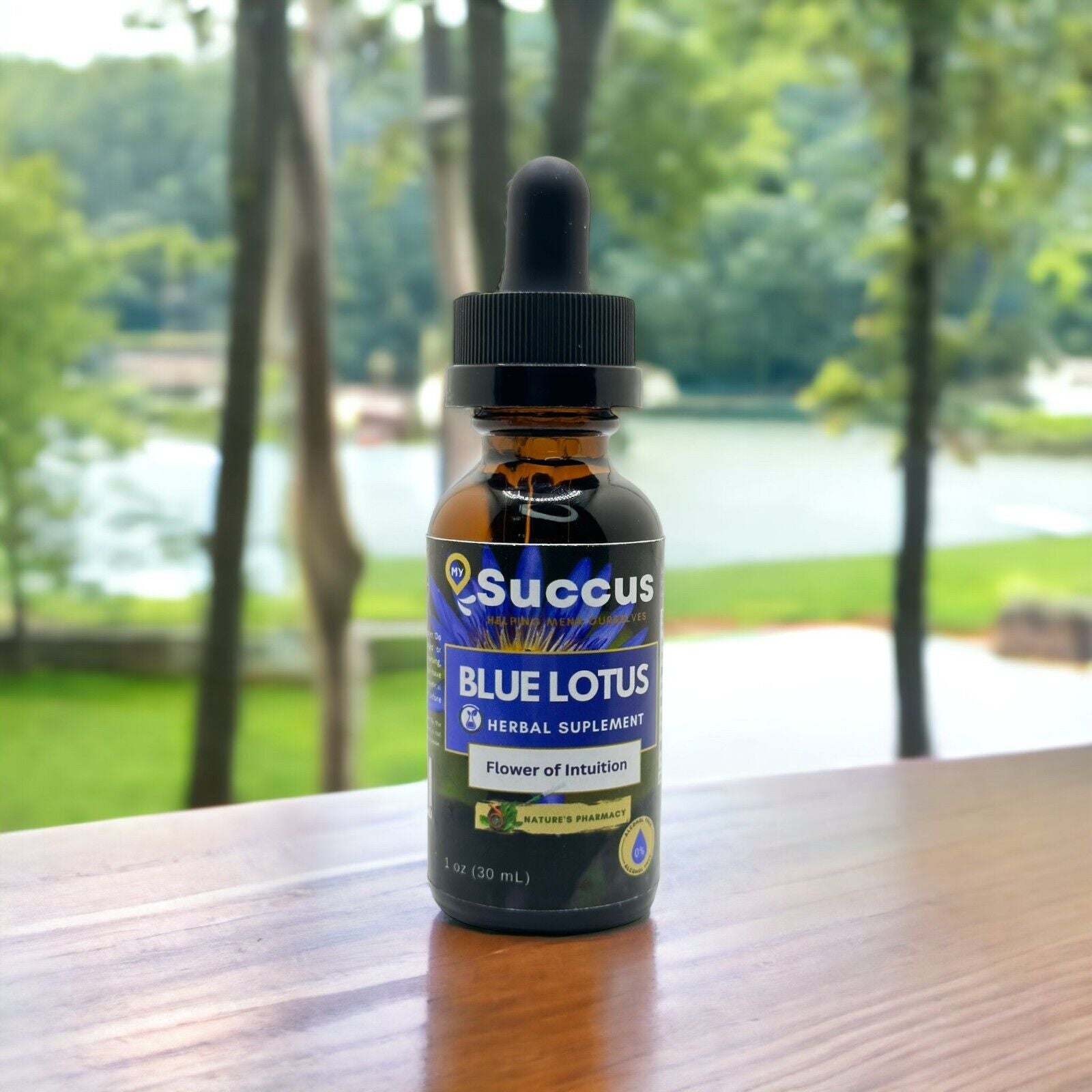 Blue Lotus Tincture - the Flower of Intuition (Alcohol Free)