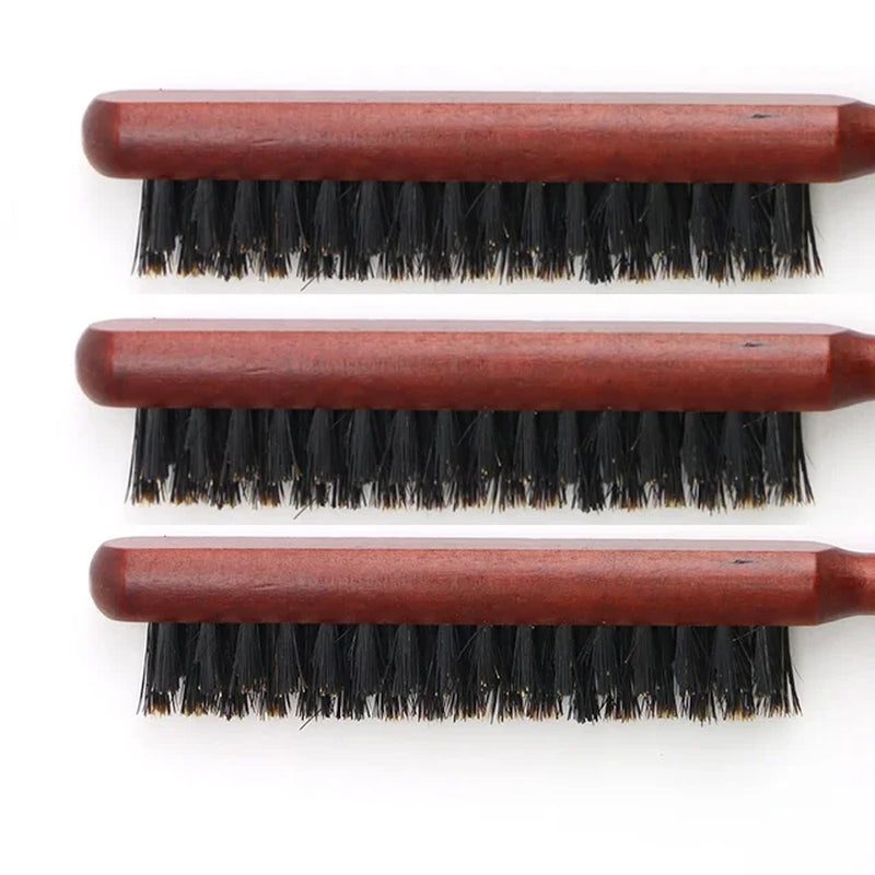 Professional Salon Teasing Back Hair Brushes Boar Bristle Wood Slim Line Comb Hairbrush Extension Hairdressing Styling Tools DIY