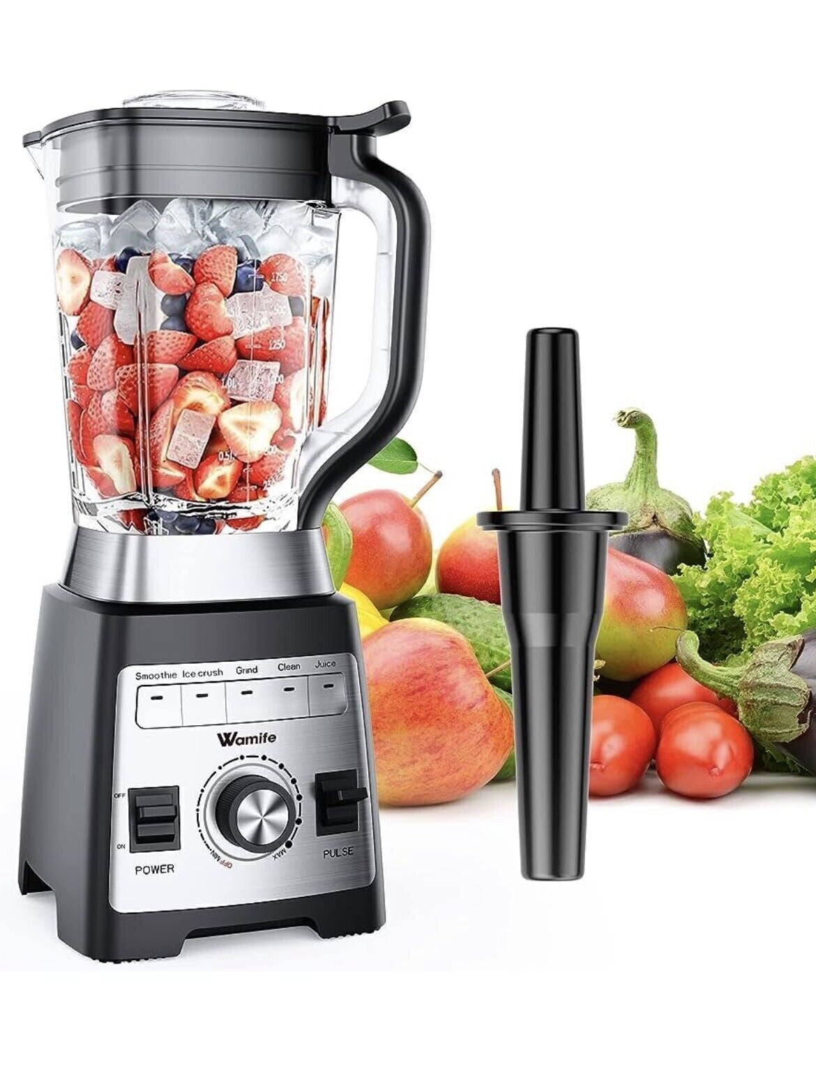 New Professional High Power Commercial Countertop Blender 1450W 70Oz BPA Free