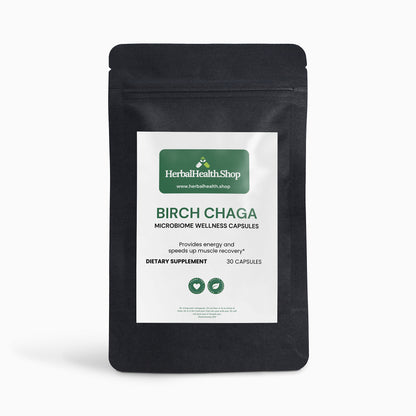 Birch Chaga (Microbiome and Healthy Gut, Humic acid) Capsules