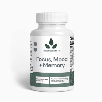 Focus, Memory, Mood Brain Formula