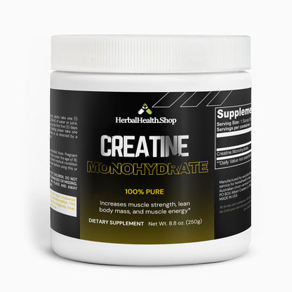 Creatine Monohydrate 100% Pure USA Made