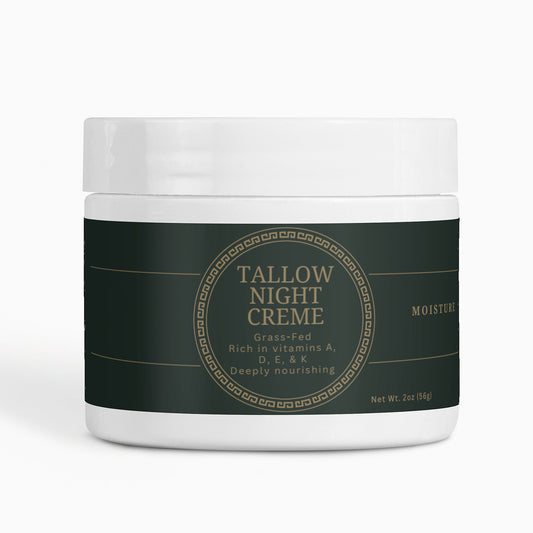 Cream Tallow Grassfed Night Moisture 100% natural