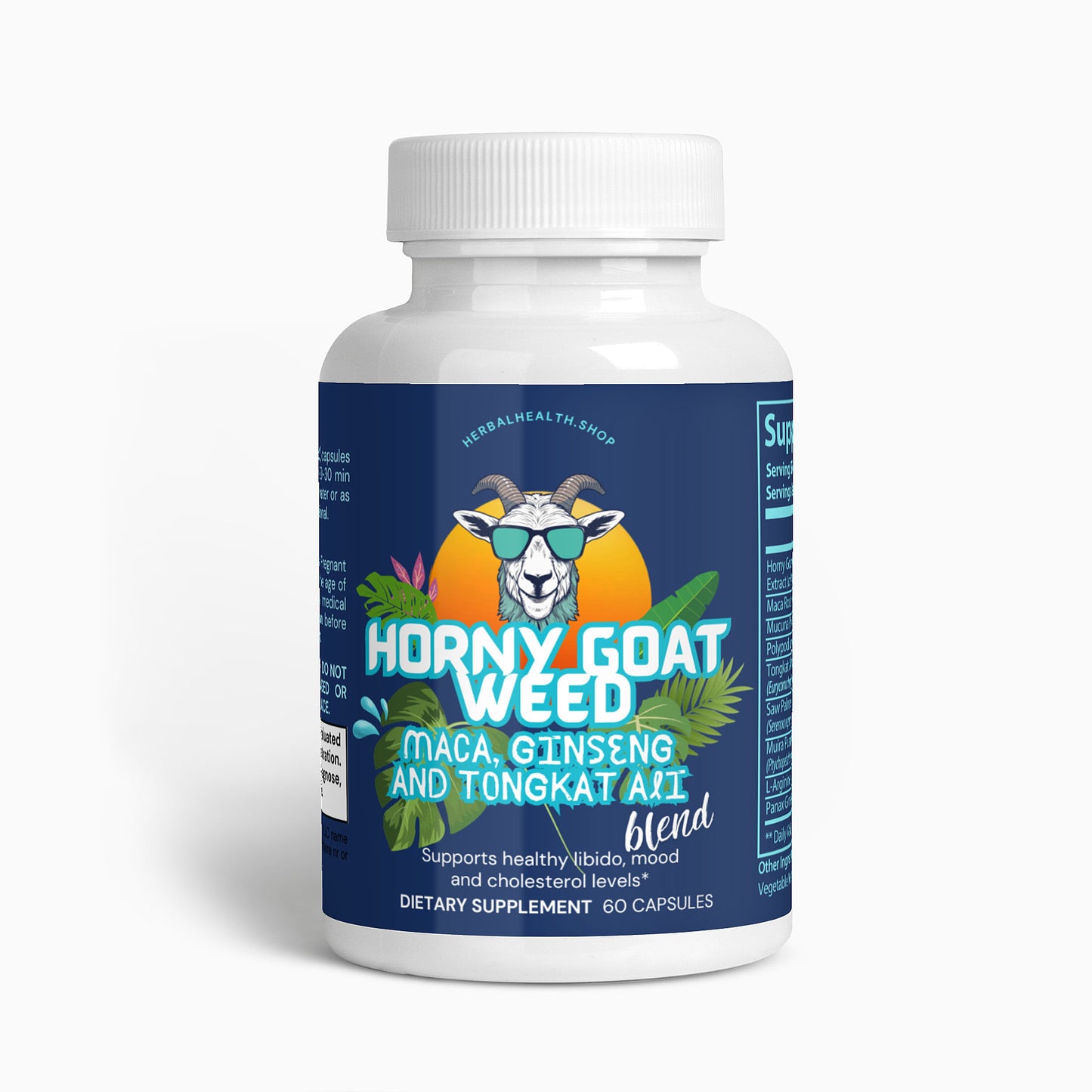 Horny Goat Weed, Maca, Tongkat and Ginseng Blend