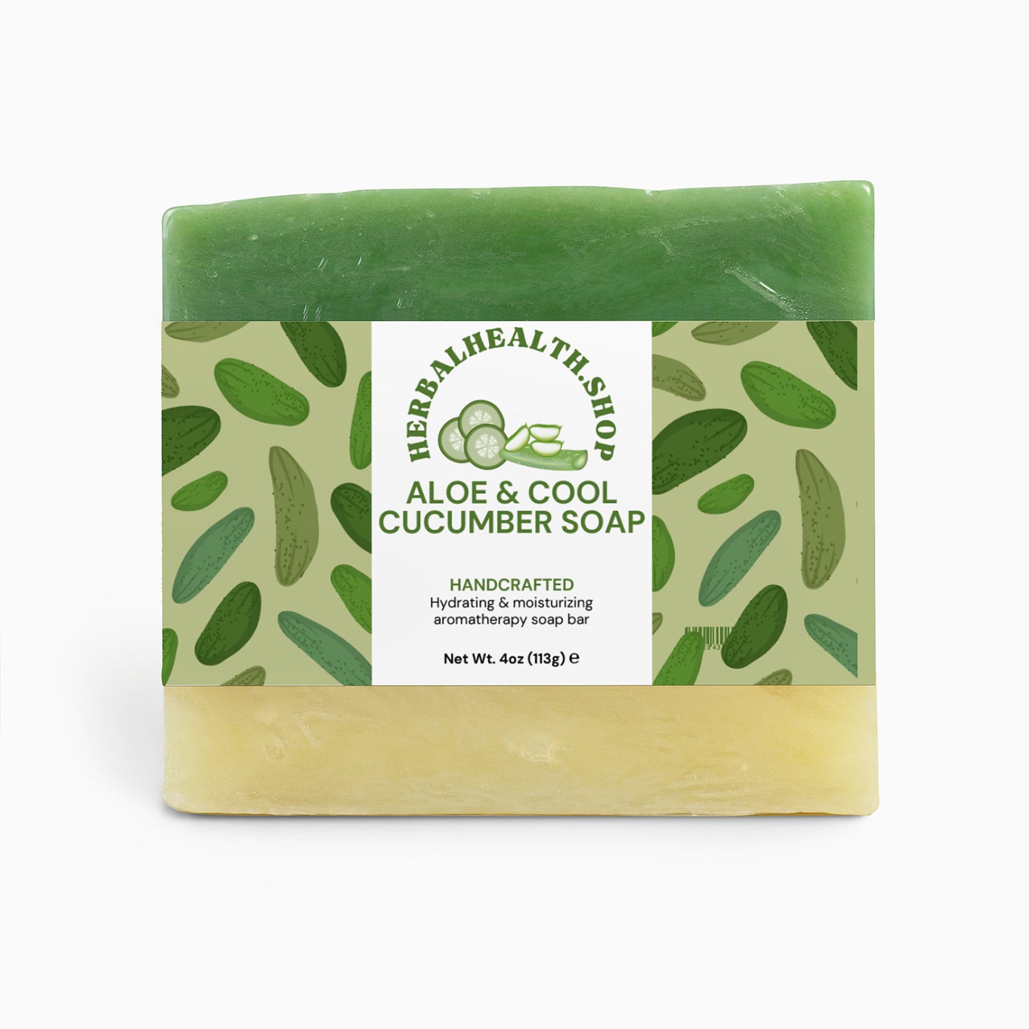 Olive Oil Aloe & Cool Cucumber Soap