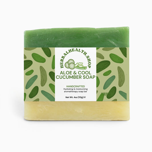 Olive Oil Aloe & Cool Cucumber Soap