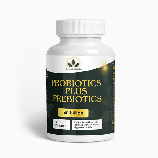 Probiotics 40 Billion with Prebiotics (USA Made)